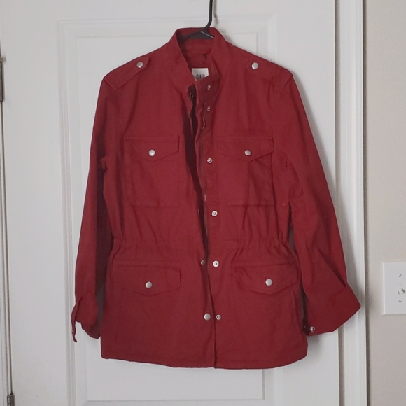 GAP Jackets & Blazers - GAP red jacket